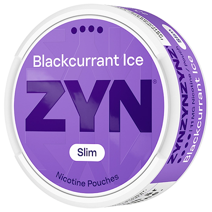 <tc>ZYN</tc> — Blackcurrant Ice <tc>Slim</tc>